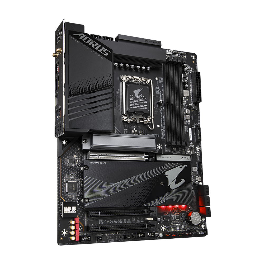 Placa de baza GIGABYTE Z790 AORUS ELITE AX-(RSG)"Z790 AORUS ELITE AX-(RSG)" - imagine 2