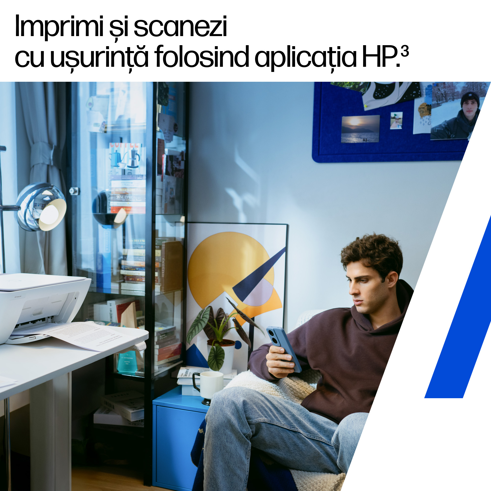 Multifunctional InkJet Color HP, DESKJET 2922, A4, Functii: Impr.|Scan.|Cop., Vit.Print. 7.5ppm, Conectivitate:USB|WIFI, White, , Duplex:Nu, ADF:Nu(incl.TV 8lei) "A24HVB" - imagine 9