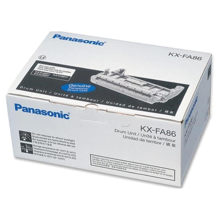 Drum Unit Original Panasonic Black, FA86E, pentru X-FLB853|813|803, 10K, (timbru verde 0.8 lei) "KX-FA86E"