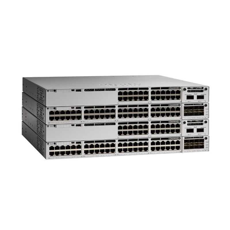 CATALYST 9300 24 GE SFP PORTS/MODULAR UPLINK SWITCH IN "C9300-24S-E" (timbru verde 2 lei)