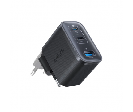 Alimentator auto Anker,"Nano",75W, 3 porturi USB, negru "A121AL11" (timbru verde 0.18 lei)-0194644260590