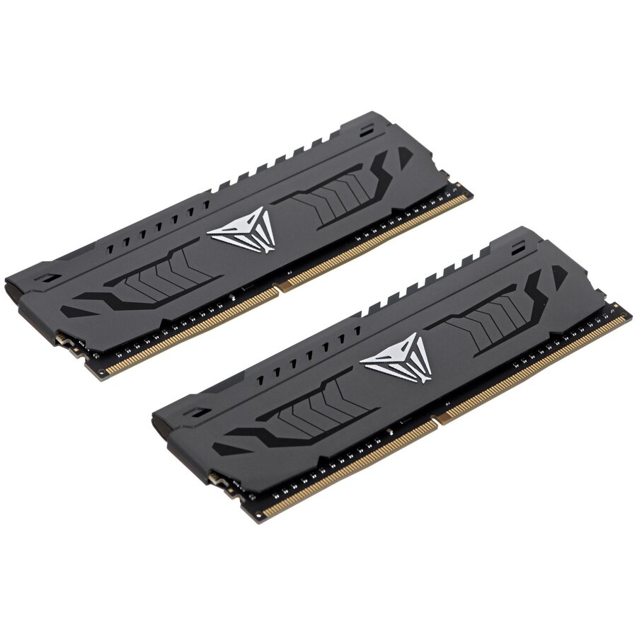 Memorie DDR Patriot Viper Steel, DDR4, 2 x 32 GB, radiator, frecventa 3200 MHz, 2 module, "PVS464G320C6K"