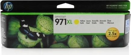 Cartus Cerneala Original HP Yellow, nr.971XL, pentru OfficeJet X476|576|451|551, , (timbru verde 0.15 lei), "CN628AE"