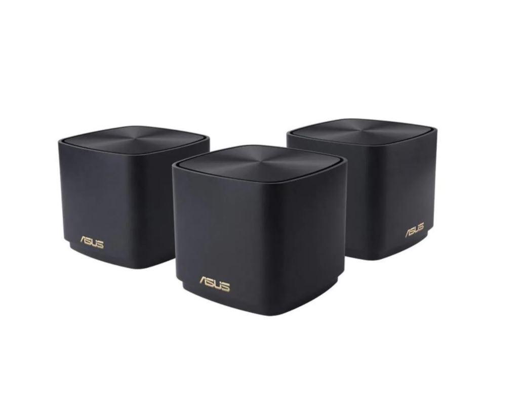 AS ZENWIFI AX MINI XD4 WHITE 3PK BLACK, "XD4(B-3-PK)" (timbru verde 2.00 lei)