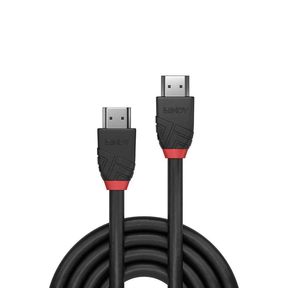Cablu Lindy 5m HiSpd HDMI, Bllack Line, "LY-36474" (timbru verde 0.8 lei)