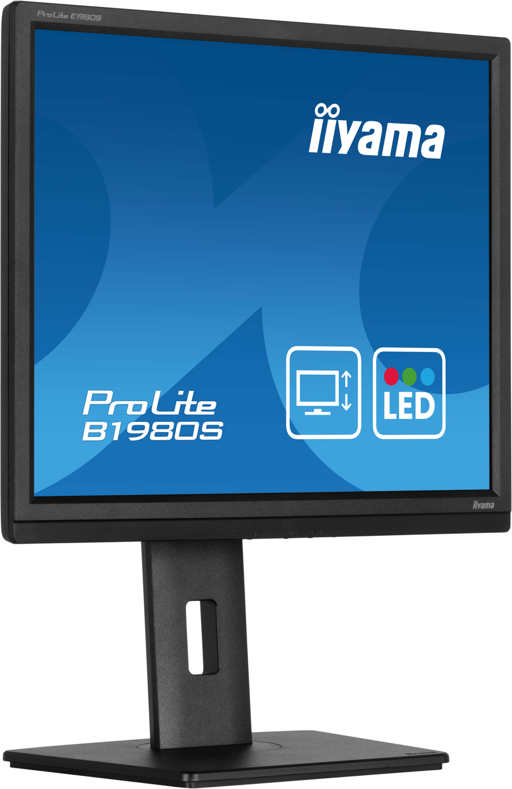 Iiyama PROLITE B1980S-B1 LED monitor 19 inch 1280 x 1024 75 Hz TN 250 cd 1000:1 3ms HDMI DP, SPEAKER B1980S-B1 - imagine 4