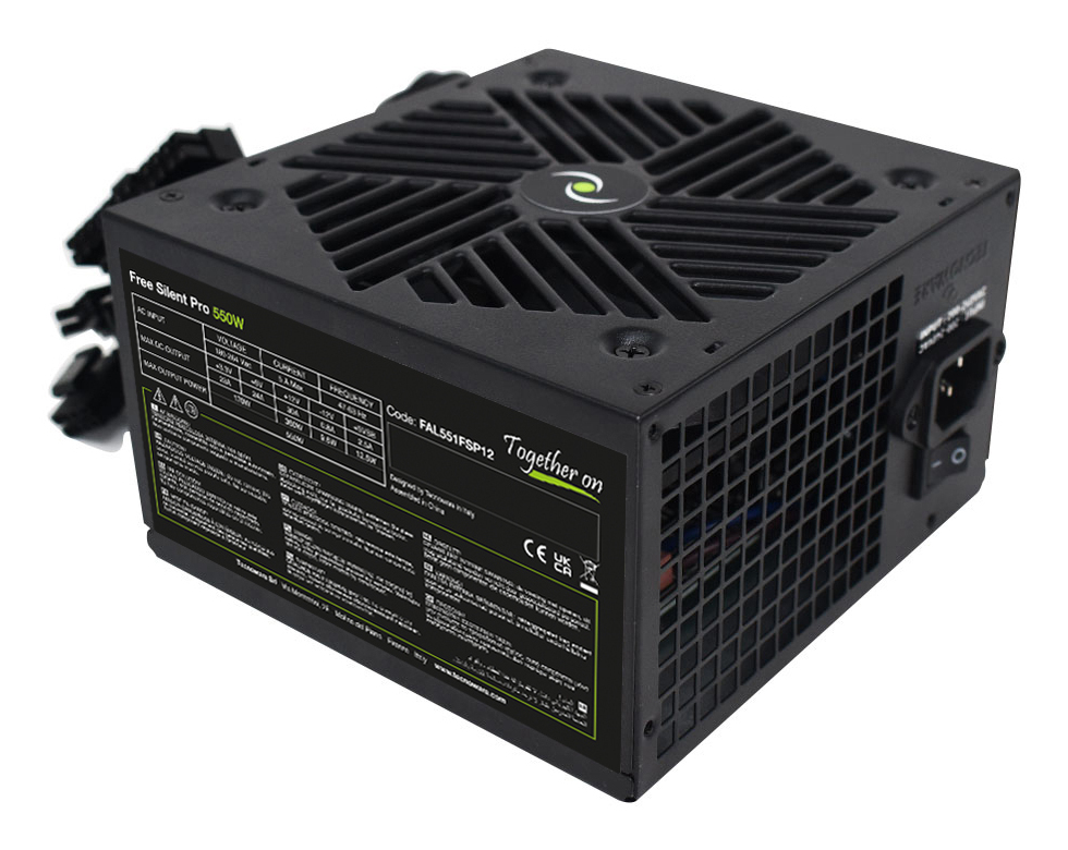 CASE PSU ATX 550W/FAL551FSP12 TECNOWARE "FAL551FSP12" (timbru verde 2 lei)