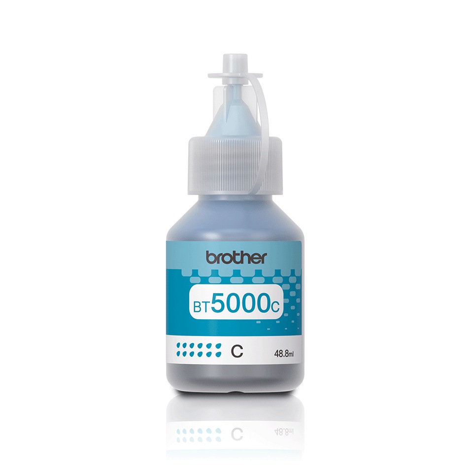 Cartus Cerneala Original Brother Cyan, BT5000C, pentru DCP-T300|T310|T510|T500|T700|MFC-T910, 5K, (timbru verde 0.15 lei), "BT5000C"