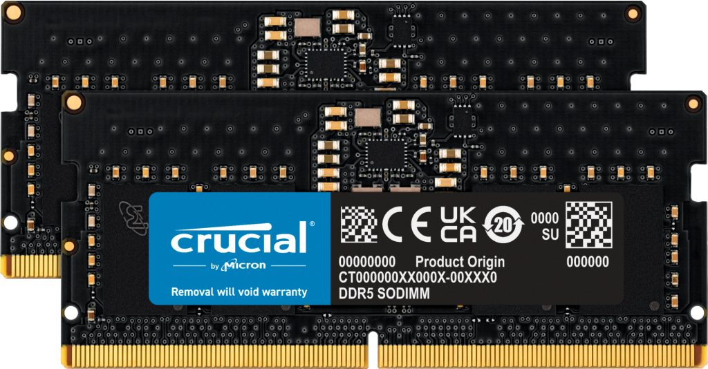 Memorie laptop DDR5 16GB 4800MHZ CL40 Dual-Kit "CT2K8G48C40S5"