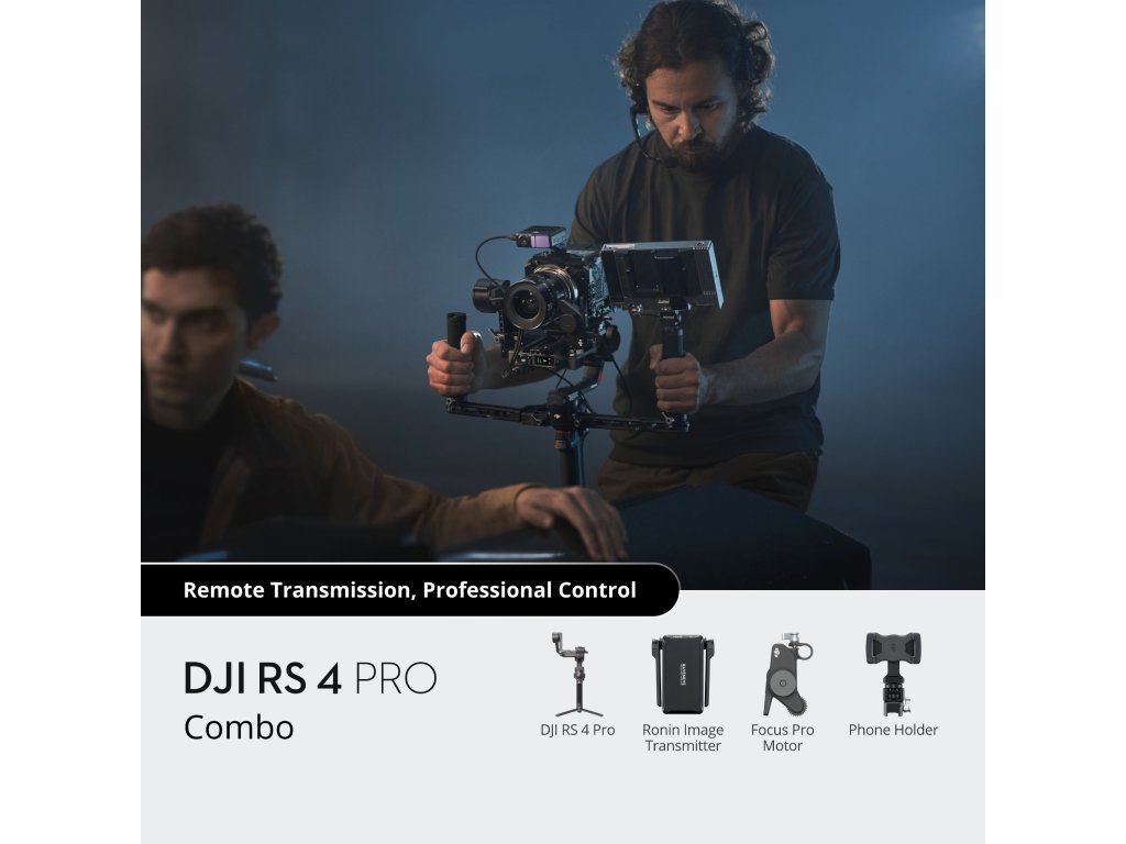 Kit stabilizator DJI Ronin S4 Pro Combo3 Axe "CP.RN.00000346.01"