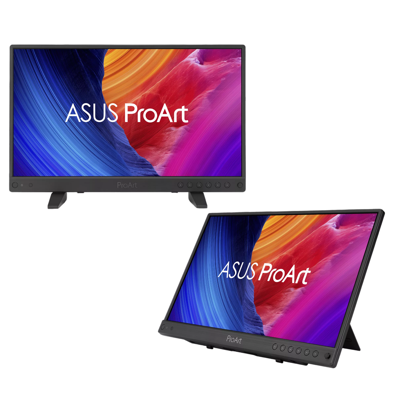 Monitor Asus Portabil ProArt PA16USV, 15.6", IPS, 4K, USB Type-C, HDMI, 16:9, Negru 90LM09Z3-B01370 "PA16USV" (timbru verde 7 lei)