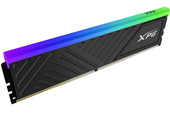 Memorie DDR Adata - gaming DDR4 16GB, frecventa 3200MHz, 1 modul, radiator, iluminare RGB, XPG SPECTRIX D35G "AX4U320016G16A-SBKD35G"