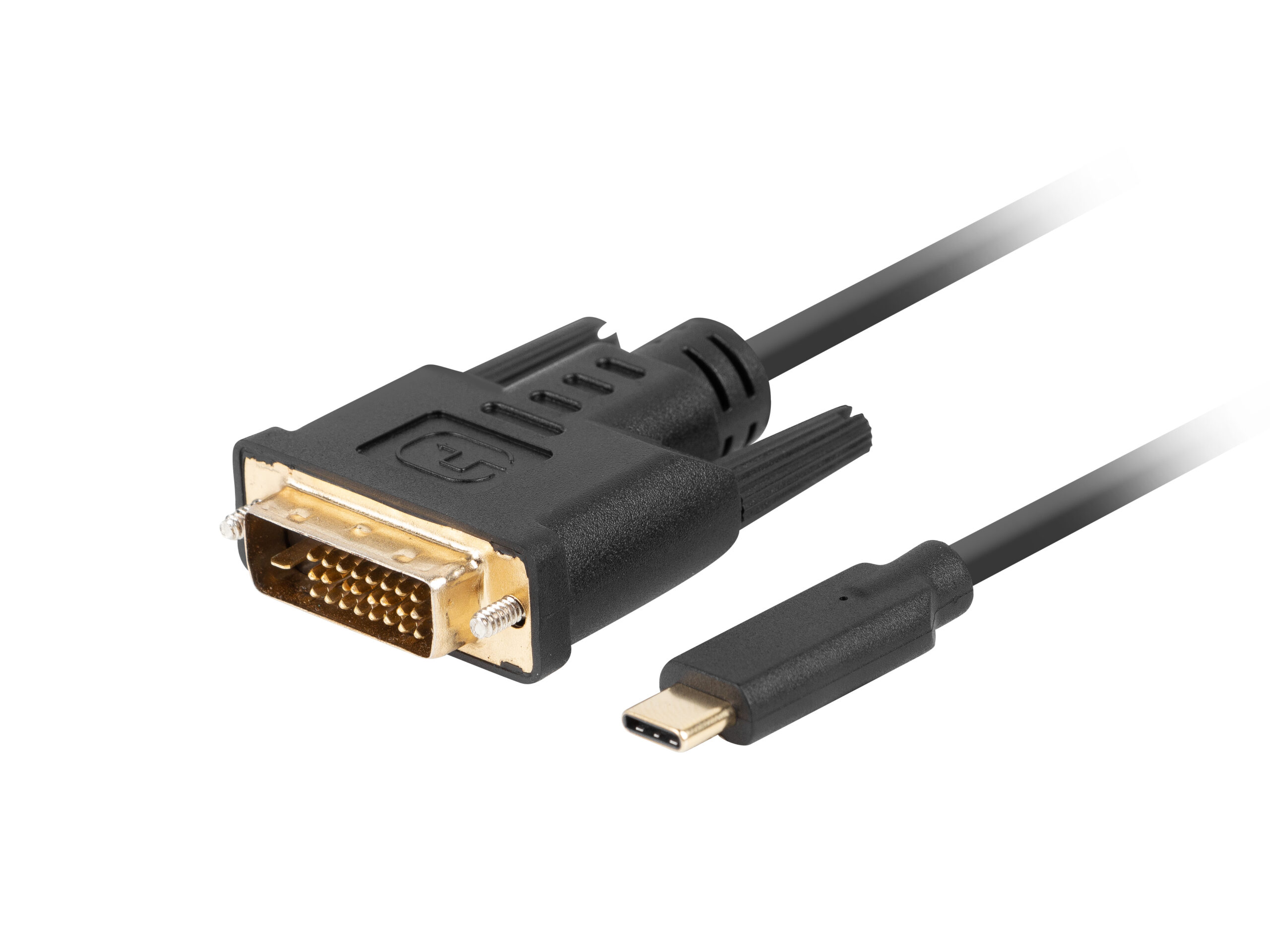 Cablu USB-C(M) DVI-D(24+1)(M) 3 m neg "CA-CMDV-10CU-0030-BK" (timbru verde 0.8 lei)