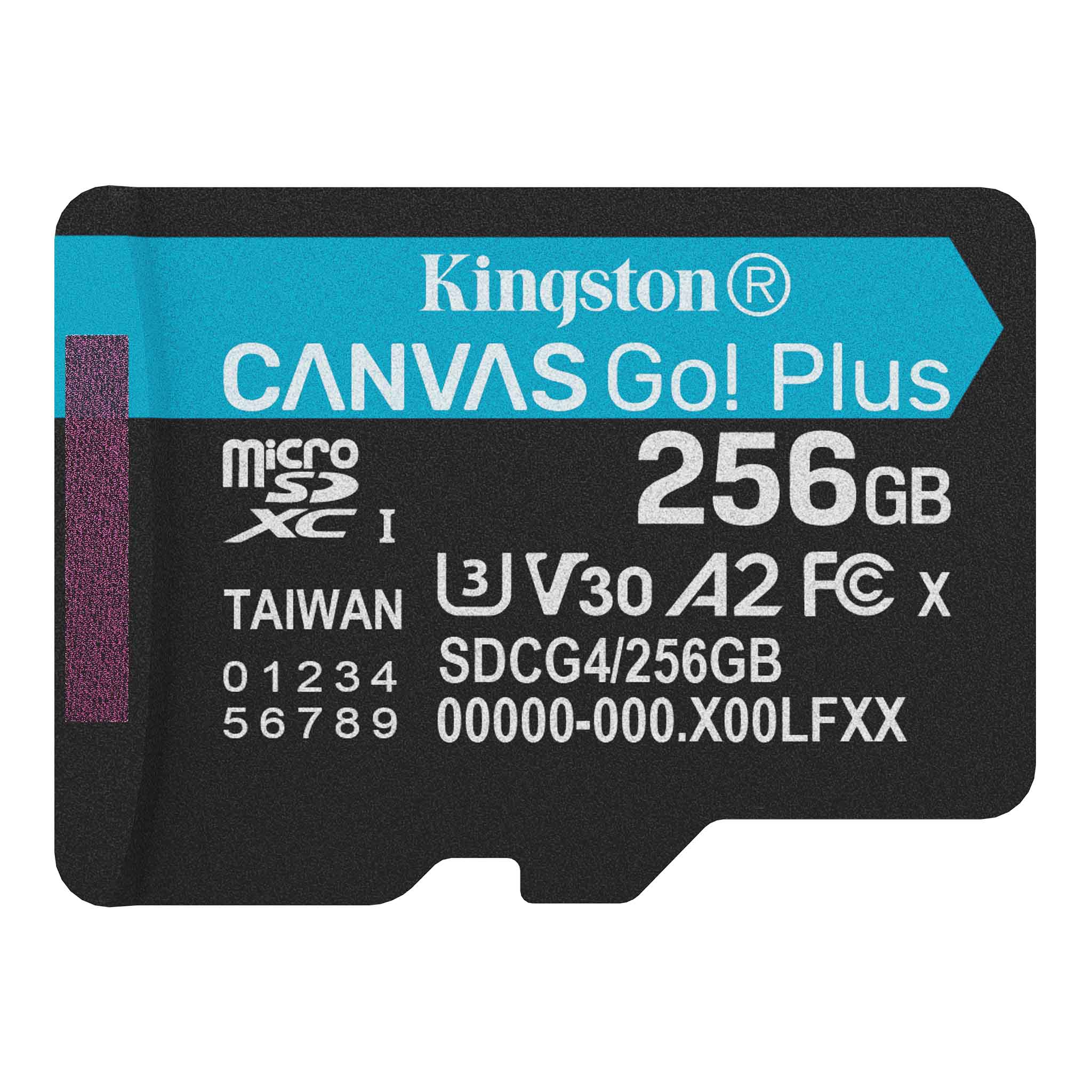 MicroSD Kingston Canvas GO Plus 256GB "SDCG4/256GBSP" (timbru verde 0.03 lei)