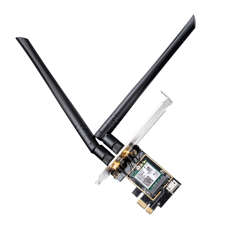 CUDY AX3000 Wi-Fi 6 PCI Express Adapter "WE3000" (timbru verde 0.8 lei)