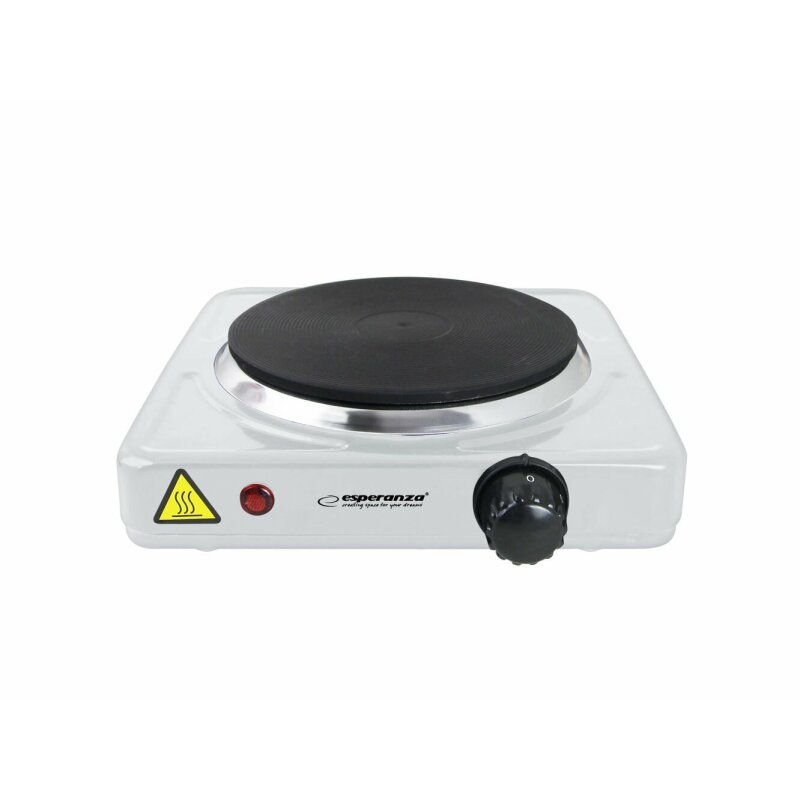Plita electrica Esperanza St. Helens EKH013W 1000W 15.5cm Alb "EKH013W" (timbru verde 4 lei)