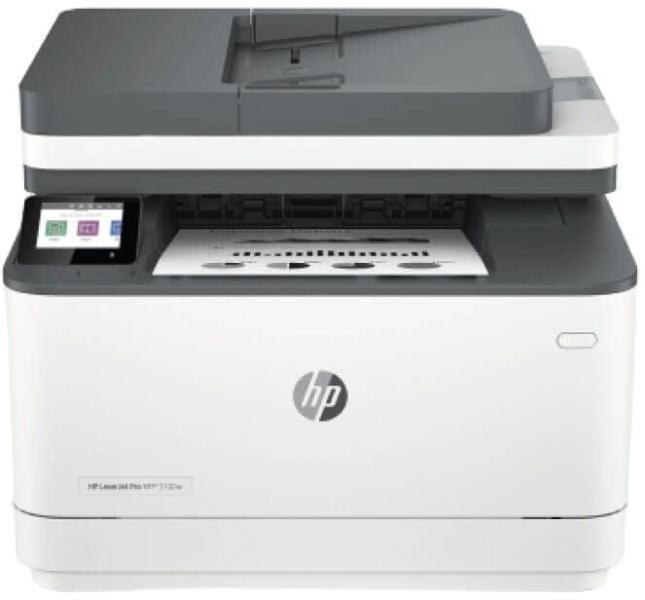 Multifunctional Laser Mono HP MFP 3102FDN, A4, Functii: Impr.|Scan.|Cop., Viteza de Printare Monocrom: 33ppm, Conectiv:USB|Retea|WiFi, Duplex:Da, ADF:ADF(Timbru Verde 11lei) "3G629F"