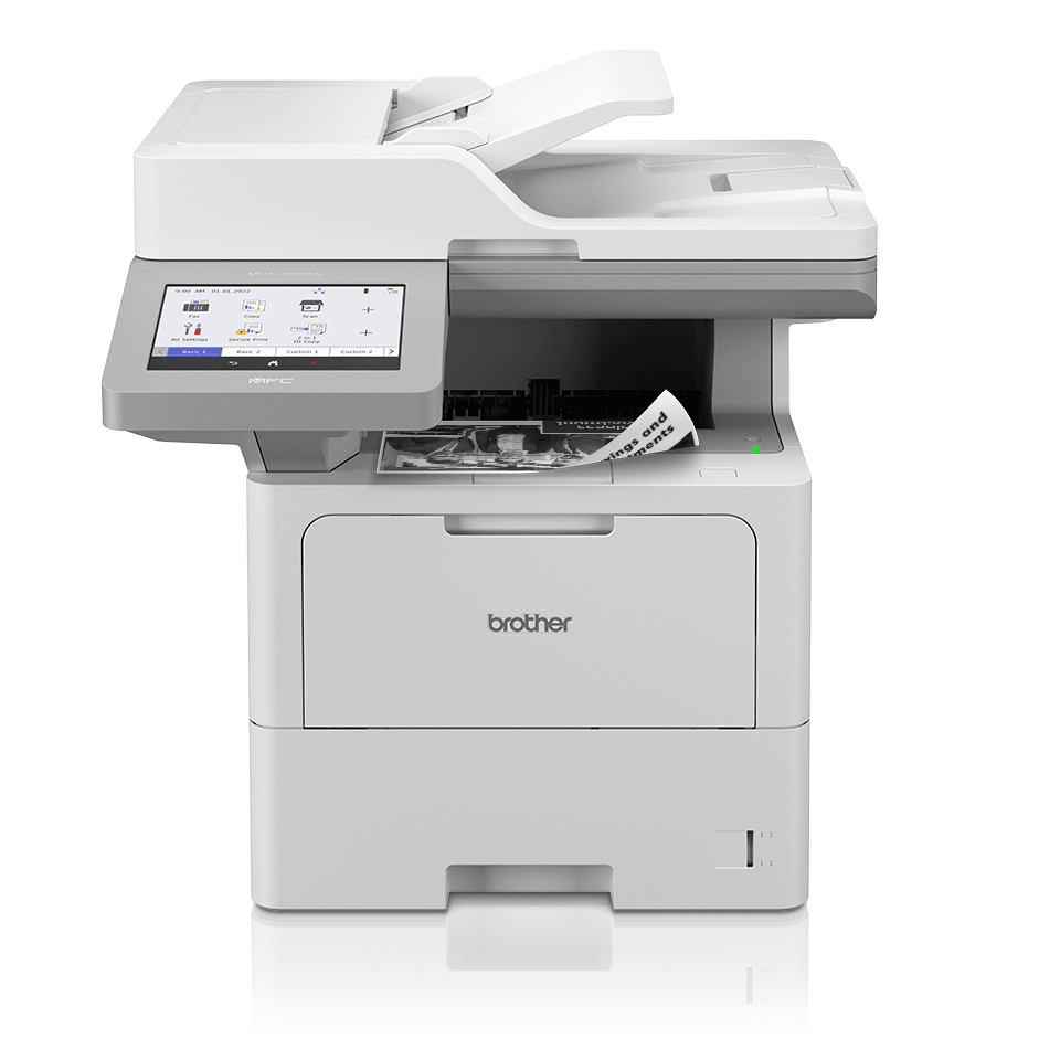 Multifunctional Laser Mono Brother, MFC-L6915DN, A4, Functii: Impr.|Scan.|Cop., Viteza de Printare Monocrom: 50ppm, Conectiv:USB|Ret, Duplex:Da, ADF:DADF, DOAR PROIECTE,(Timbru Verde 11lei) "MFCL6915DNRE1"