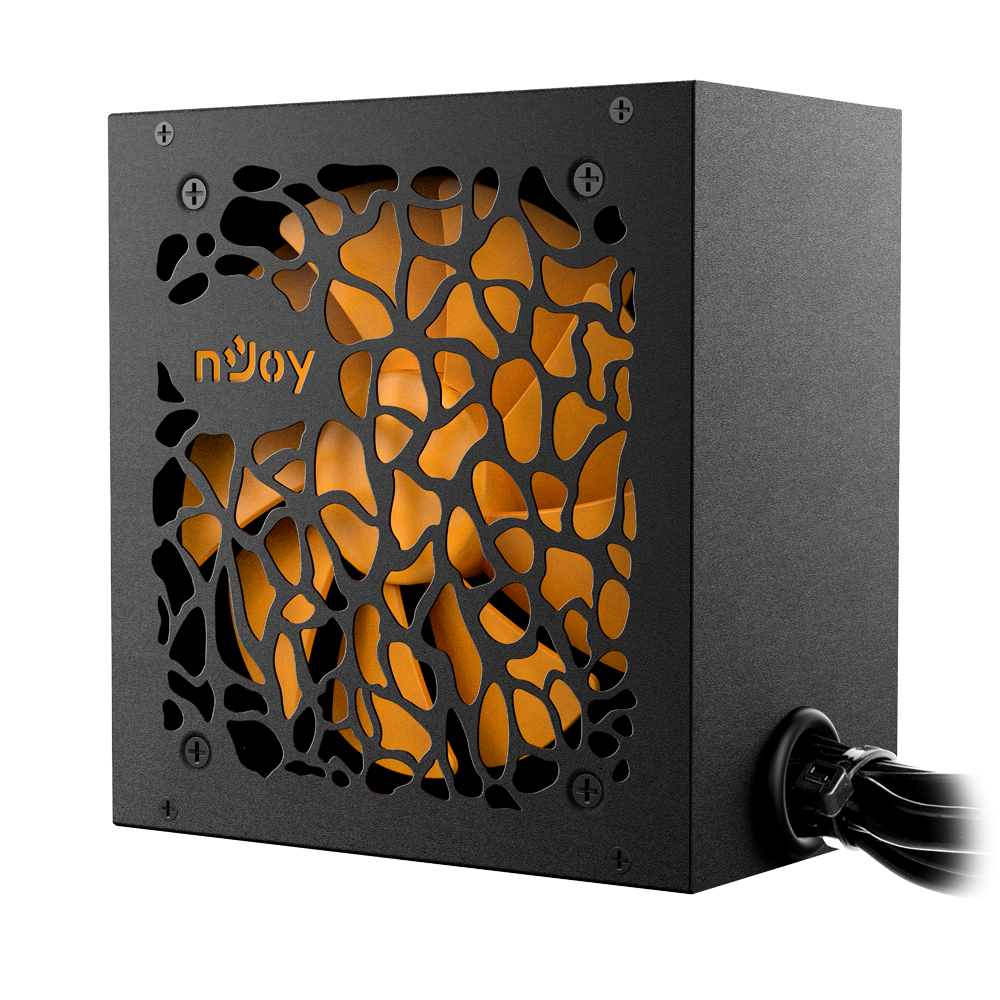 SURSA NJOY, 400 W, "Synergy 400", ATX 12V V2.3, fan 120 mm x 1, 80 Plus, MB 20+4 pin x 1, CPU 4+4 pin x 1, PCI-E 6+2 pin x 2, SATA x 5, MOLEX 4-pin x 3, "PSAT1040A20CSCO01B" (timbru verde 2 lei)