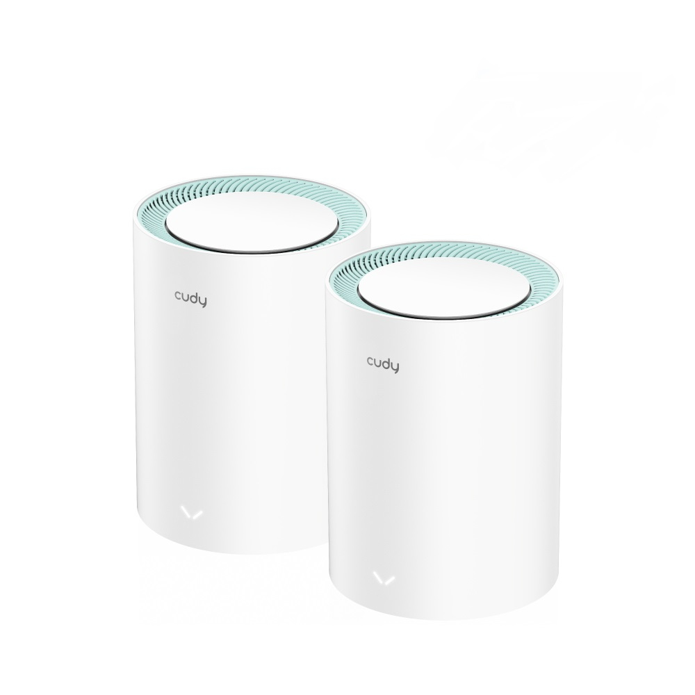 CUDY AC1200 Wi-Fi Gigabit Mesh Solution "M1300/2-Pack" (timbru verde 0.8 lei)