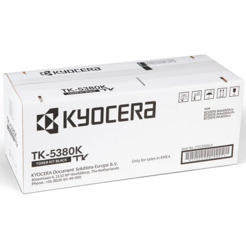 Toner Original Kyocera Black,TK-5380K, pentru ECOSYS PA4000cx|MA4000cix|MA4000cifx, 13K, incl.TV 1.2 RON, "TK-5380K"