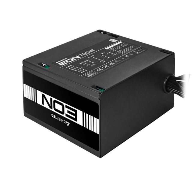 SURSA Chieftec "EON", 500W, certificare 80 Plus , non-modular, fan 120mm, negru, "ZPU-500S" (timbru verde 2 lei)
