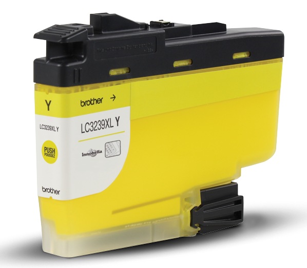 Cartus Cerneala Original Brother Yellow, LC3239XLY, pentru MFC-J5945|J6945|J6947, 5K, (timbru verde 0.15 lei), "LC3239XLY"