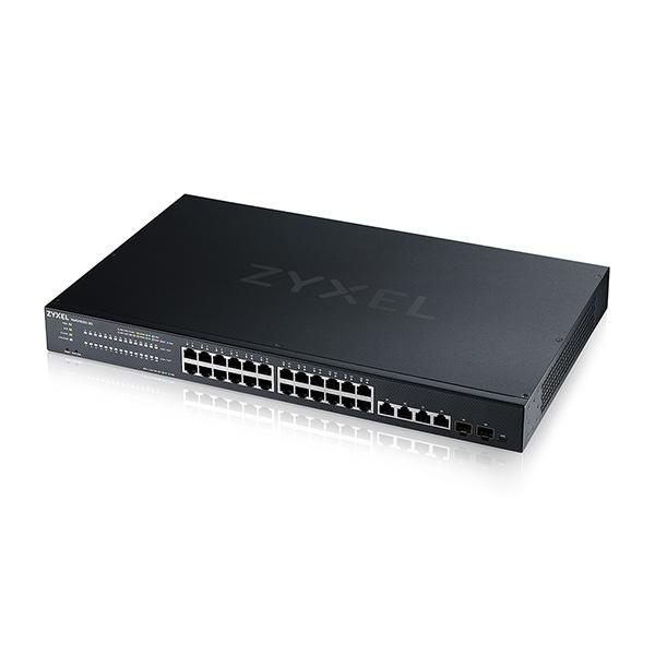 ZYXEL XMG1930-30HP 24x2.5G 4x10G POE SW "XMG1930-30HP-ZZ0101F" (timbru verde 2 lei)