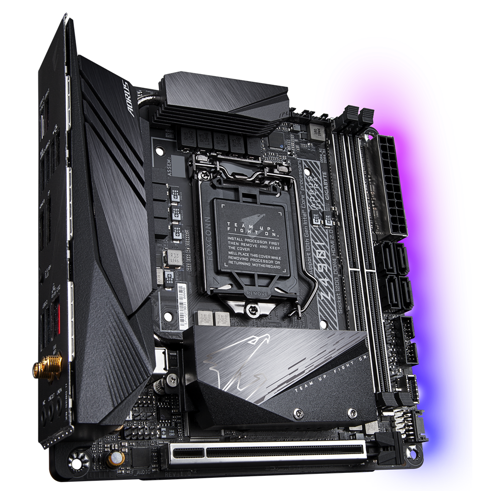 Placa de baza GIGABYTE Z490I AORUS ULTRA [RSG]"Z490I AORUS ULTRA [RSG]" - imagine 2