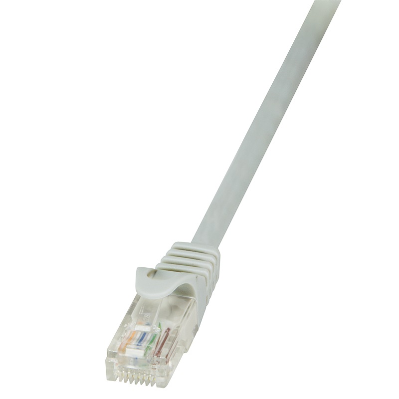 PATCH CORD UTP LOGILINK Cat6, cupru-aluminiu, 10 m, gri, AWG24, "CP2092U" (timbru verde 0.18 lei)