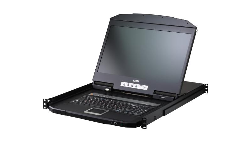 8P USB HDMI Single Rail LCD KVM IP SW "CL3708INW-ATA-AG" (timbru verde 0.8 lei)