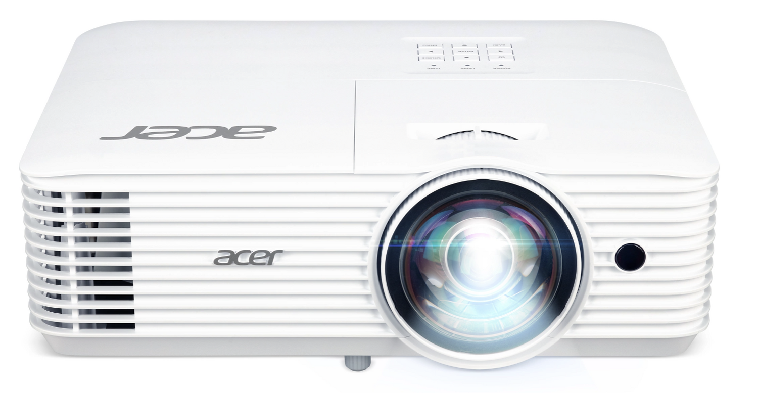 PROIECTOARE Acer H6518STi, DLP,1080p, 3500 Lm, 10000:1, HDMI, Short Throw 0.5, Wi-Fi, Alb "MR.JSF11.001" (timbru verde 4 lei)