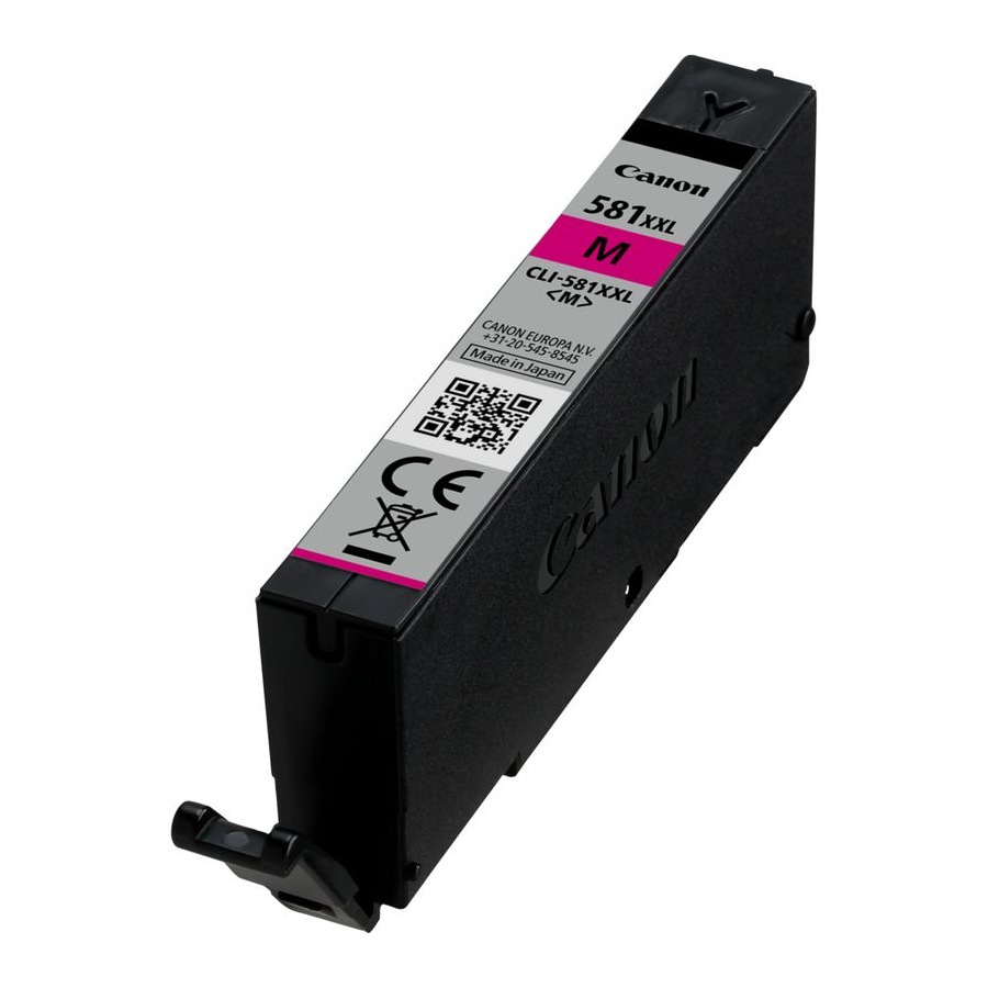 Cartus Cerneala Original Canon Magenta, CLI-581XXLM, pentru Pixma TR7550|TR8550|TS6150|TS6250|TS705|TS8150|TS8250|TS9150|TS9155|TS9550, , (timbru verde 0.15 lei), "1996C001AA"