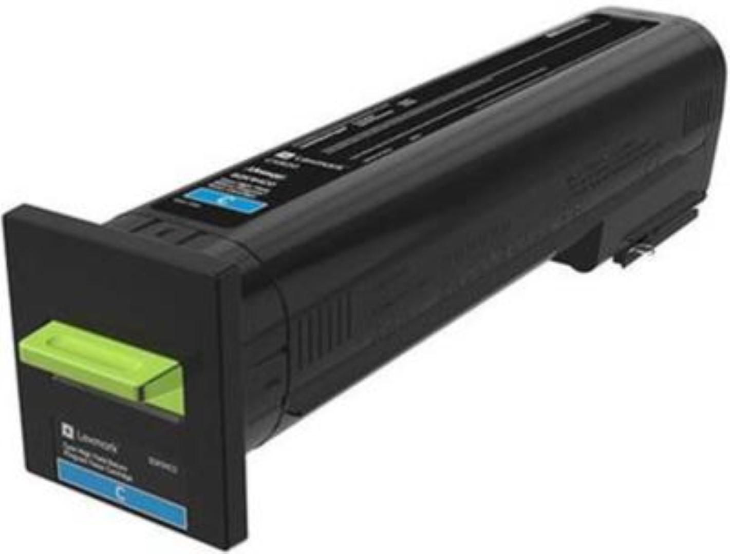 Toner Original Lexmark Cyan, 82K2XCE, pentru CX825|CX860, 22K, (timbru verde 1.2 lei) , "82K2XCE"