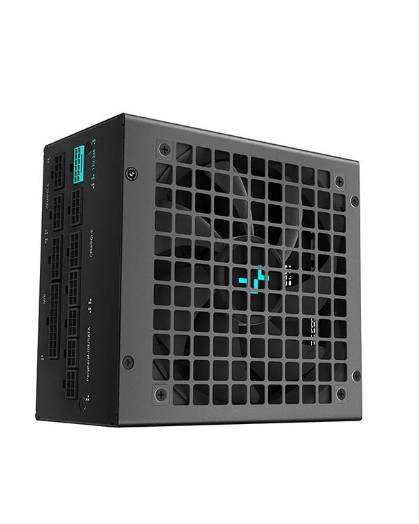 SURSA Gamer Storm by DeepCool PQ1000G, 1000W, certificare 80Plus Gold, modular, active PFC + Half Bridge SRC LLC + DC to DC, fan 120mm, negru, "R-PQA00G-FD1B-JGEU-V1" (timbru verde 2 lei)