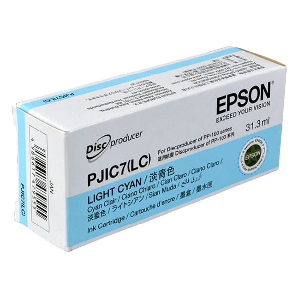 Cartus Cerneala Original Epson Light Cyan, S020448, pentru PP 100 Series|PP 50, 31.3ml , (timbru verde 1.2 lei), "C13S020689"