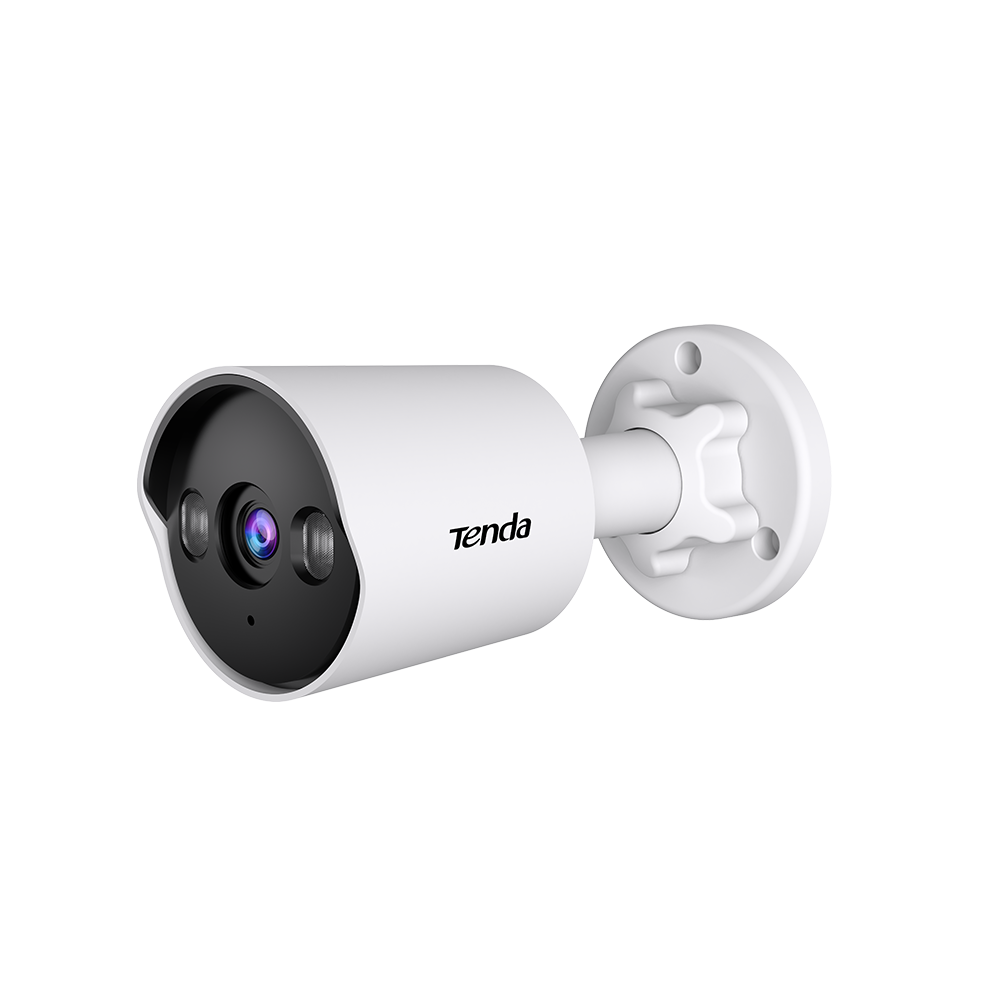 CAMERA IP Tenda, bullet, pt. exterior/interior, dist. IR 30m, 4 Mpx 4mm, rezolutie 2560*1440, microfon, 1 x RJ45, alimentare PoE IEEE 802.3af, carcasa metal, "TC3B24C-4" (timbru verde 0.8 lei)