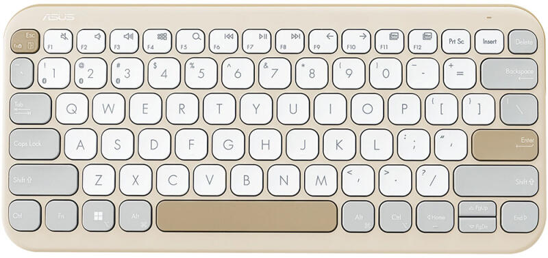 AS TASTATURA KW100 WIRELESS OAT MILK "90XB0880-BKB040" timbru verde 0.8 lei