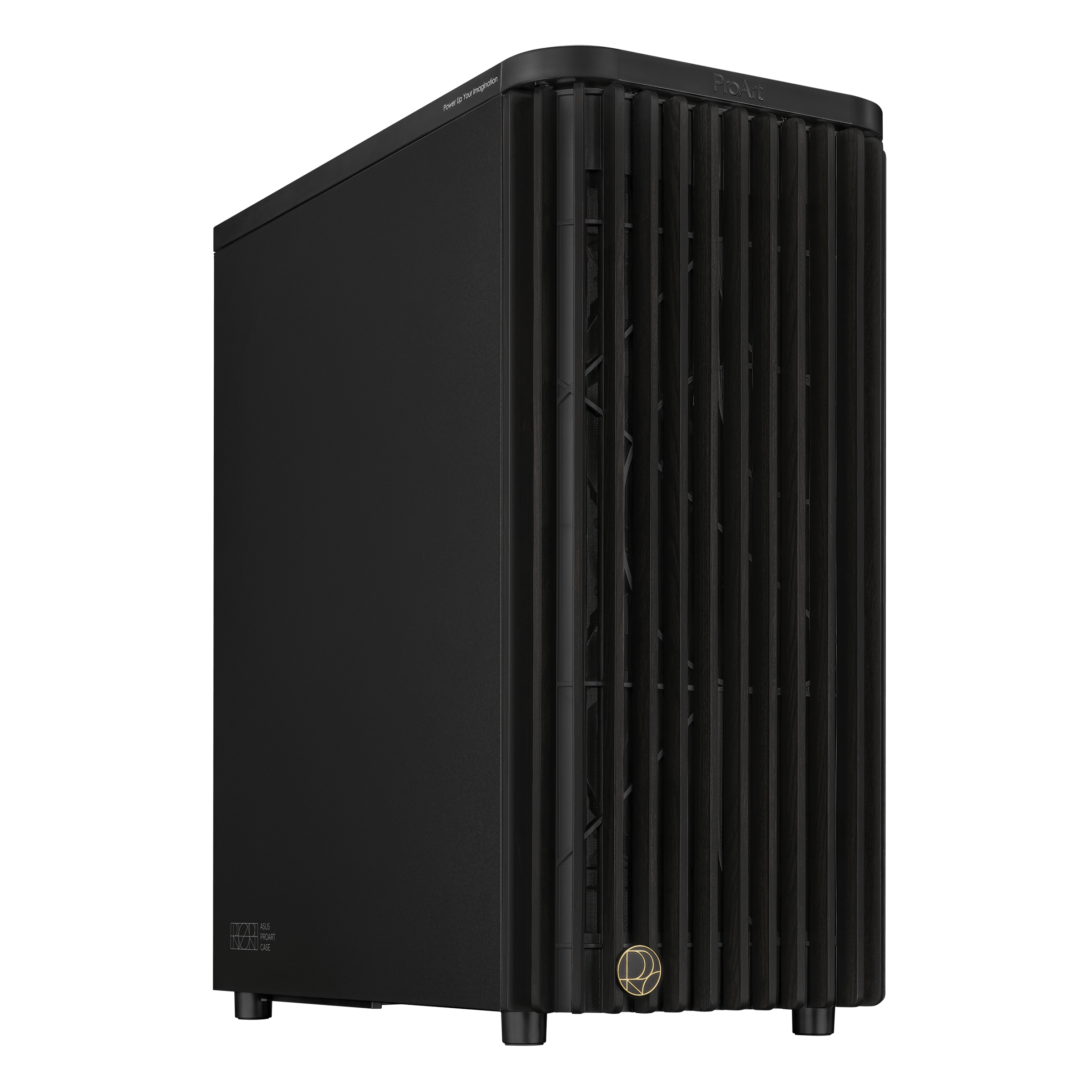 Carcasa ASUS PROART PA401 Wood METAL PWM Edition, Middle Tower, Negru "90DC00M0-B39010" (timbru verde 0.32 lei)