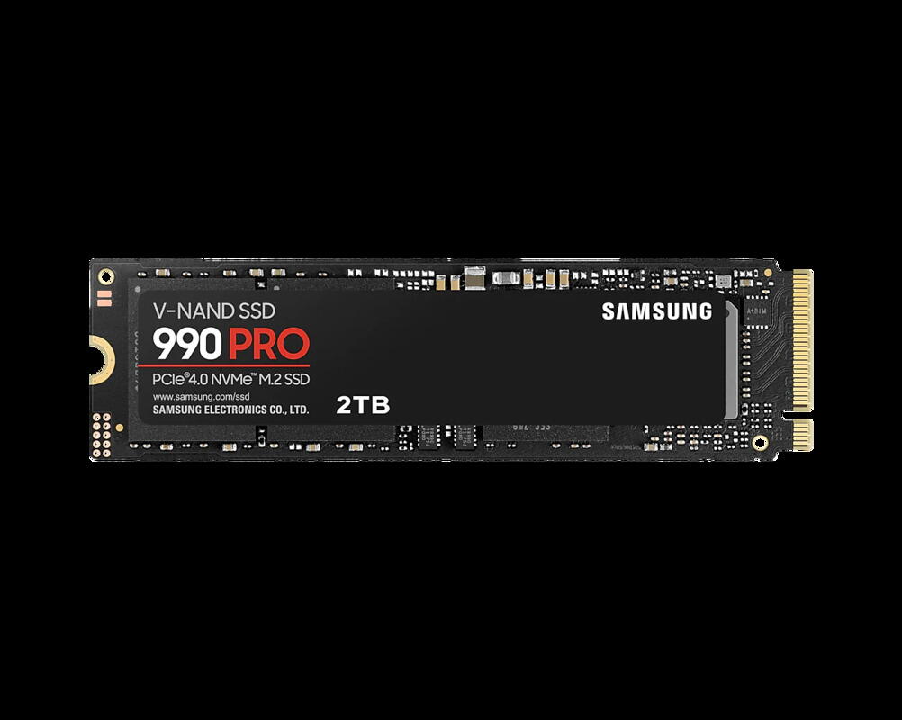 SAMSUNG SSD 990 PRO 2TB M.2 NVMe PCIe 4.0 "MZ-V9P2T0BW"