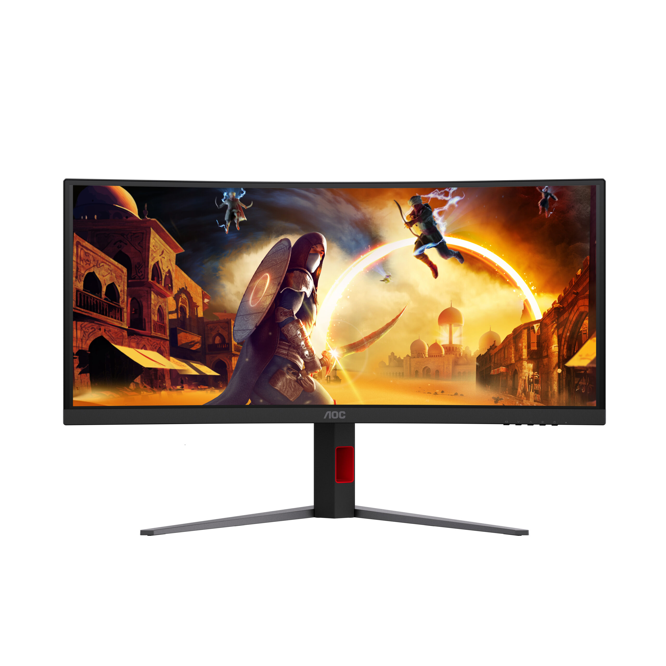 Gaming CU34G4CA Curbat 34 inch UWQHD VA 0.5 ms 180 Hz USB-C HDR"CU34G4CA" - imagine 6
