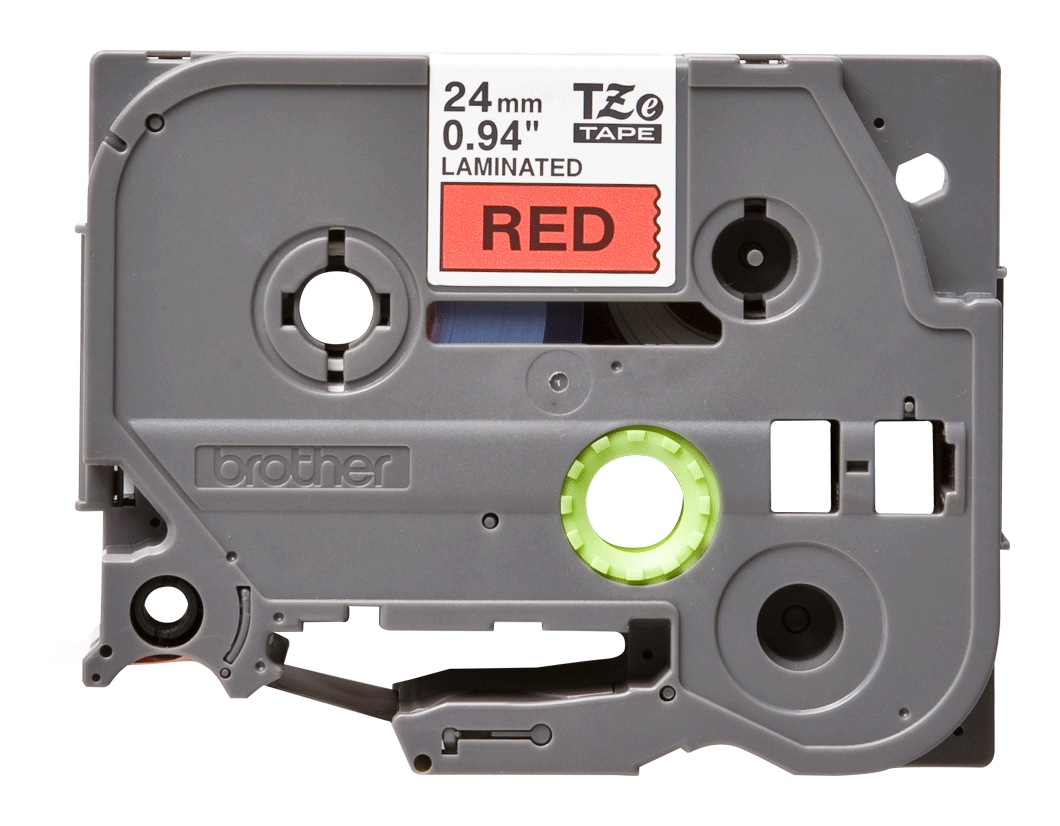 Banda Laminata Original Brother Black on Red, TZE451, pentru P-Touch D600VP|E550WVP|P700|P750W, 24mm x 8m, incl.TV 0 RON, "TZE451"