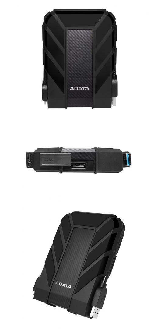 HDD ADATA EXTERN 5 TB, HD710P, 2.5 inch, USB 3.1, negru, "AHD710P-5TU31-CBK" (timbru verde 0.8 lei)