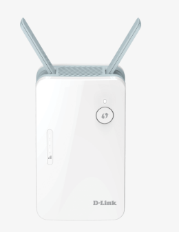 RANGE EXTENDER D-LINK wireless AX1500Mbps, 1 port Gigabit, 2 antene externe, dual band AX1500, 2.4GHz si 5GHz, EAGLE PRO AI, 2 x2 Wi-Fi 6, "E15", (timbru verde 2 lei)