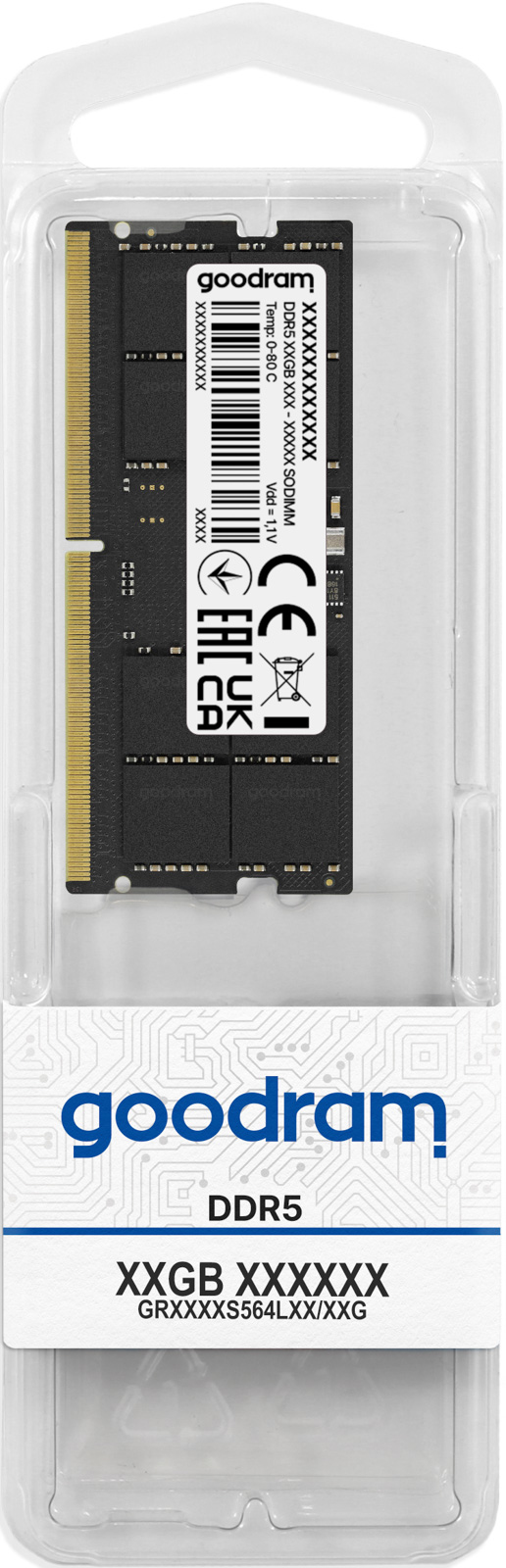 GOODRAM DDR5 16GB 5600Mhz CL40 "GR5600S564L46S/16G"
