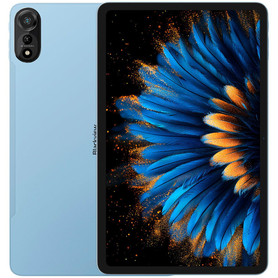 Blackview MEGA 2 SET LTE 12-inch FHD+IPS 1200x2000 60Hz 12GB+256GB Unisoc T615 Octa-core 1.6GHz Cam Front 8MP Rear 16MP 9000mAh+Charging 18W Fast,Android 15 Ice Blue "MEGA2_IB12_EU" (timbru verde 0.9 lei)