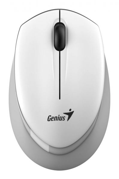 MOUSE Genius, "NX-7009", PC sau NB wireless, 2.4GHz, optic, 1200 dpi, butoane/scroll 3/1, senzor Blue-Eye, gri, "31030030402" (timbru verde 0.18 lei)
