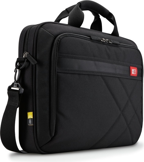 GEANTA CASE LOGIC, pt. notebook de max. 15.6 inch, 1 compartiment, buzunar frontal | buzunar dorsal, waterproof, poliester, negru, 3201433 "DLC-115 BLACK"