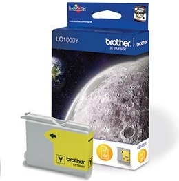 Cartus Cerneala Original Brother Yellow, LC1000Y, pentru DCP-130C|330C|540, 400, (timbru verde 0.15 lei), "LC1000Y"