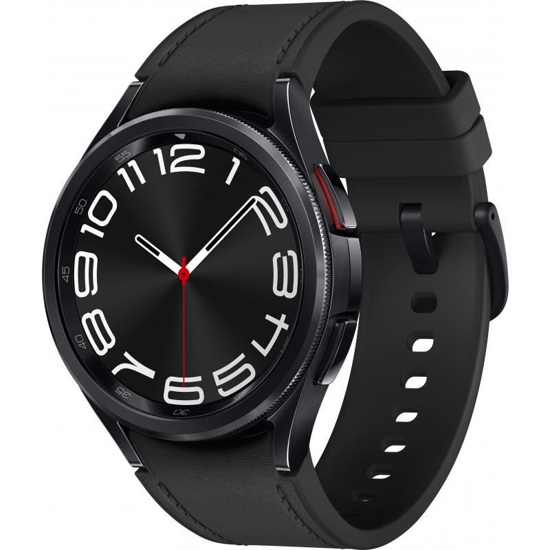 SMARTWATCH Samsung Watch6 Classic 43mm R950 Black "SM-R950NZKAEUE" timbru verde 0.18 lei)